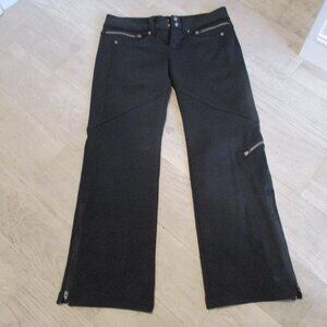 athleta ladies snow fleece lined snow pants sz 6